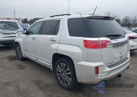 2016 GMC Terrain Denali из США, поврежденный, VIN 2GKFLVE3XG6177145
